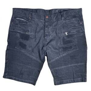 NEW ROCKSTAR ORIGINAL men's denim short in black